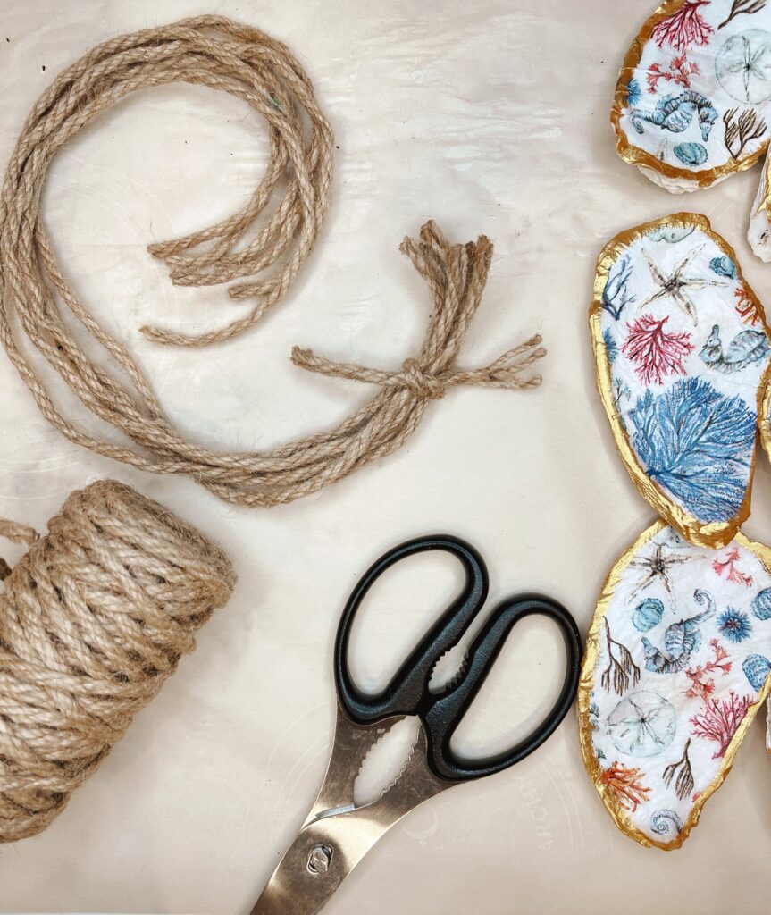 Create Stunning Decoupage Oyster Shell Napkin Rings